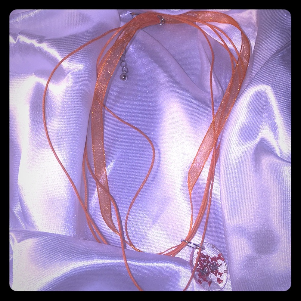 Nice orange necklace